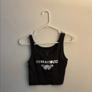 Billabong Black Crop Top